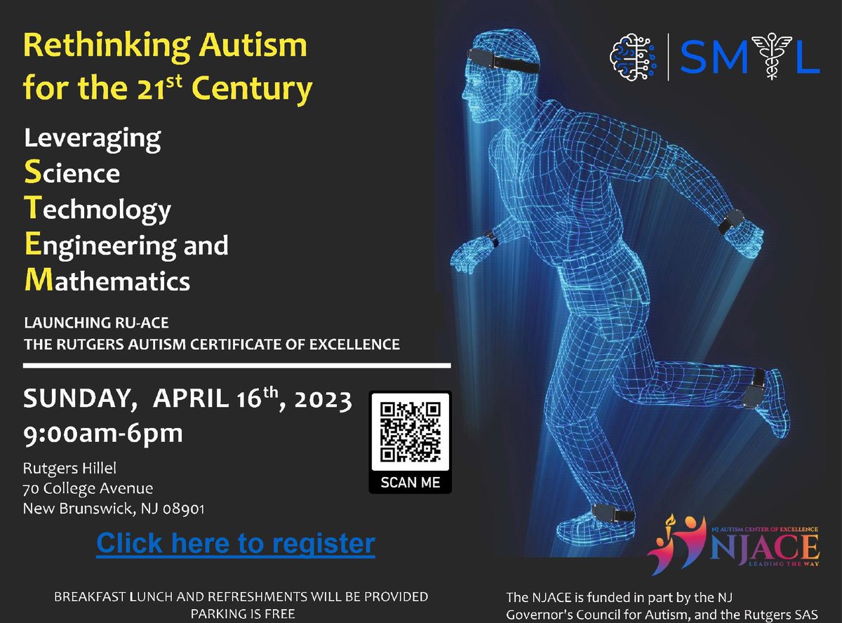 Register FREE to our Autism conference this April 16th- Come celebrate with us the new inclusive and diversified autism model for the 21st Century