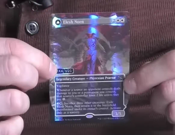 MTG エリシュ・ノーン ダブルレインボウfoil PSA9 シリアル きゅーぶ on X: 