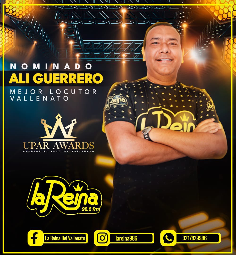 Los invito a seguir votando por sus artistas favoritos y por mi en la categoría mejor locutor del vallenato en los <a href="/upar_awards/">Premios Upar</a>, aqui: bit.ly/VotaAquiUparAw…