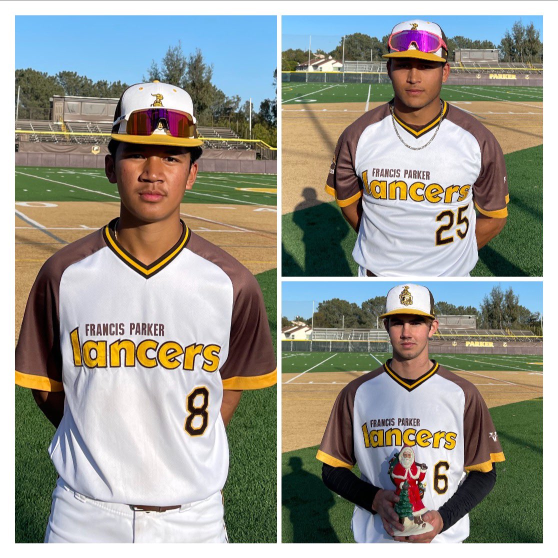 El Camino
1 R 6 H 2 E

Francis Parker
4 R 9 H 2 E

⭐️’s of the Game:

Ben “Trey” Gudoy (‘25)
3 for 4; 2 2B(6), RBI(8)

Chris Williams (‘23)
7 IP 6 H 1 R 0 ER 4 BB 10 K

Adam Vanden Bergh (‘24)
2 for 3; 2 2B(3), RBI(4), BB