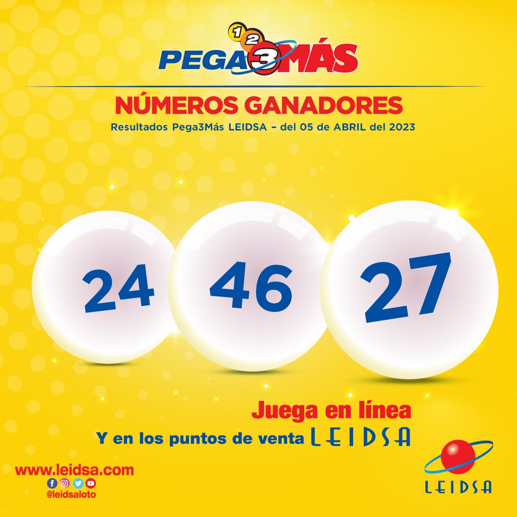 Leidsa resultados del miércoles 5 de abril de 2023 República