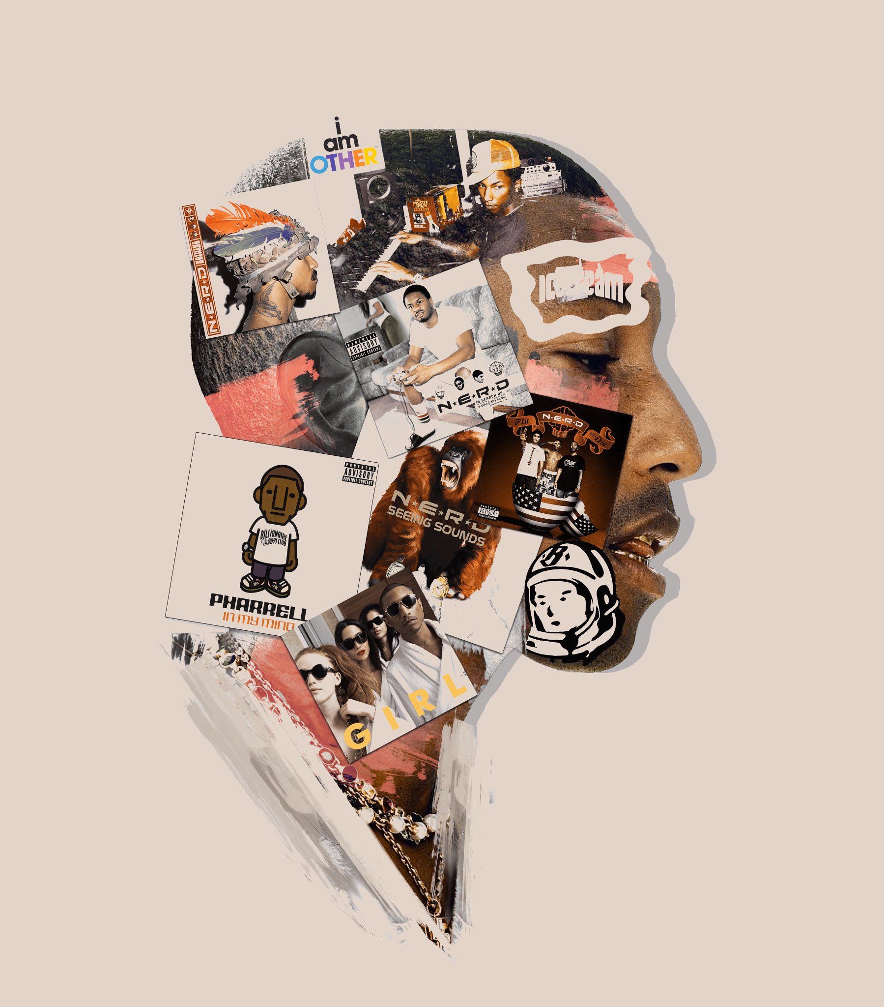 Happy 50th Birthday to the LEGENDARY, Pharrell Williams! 