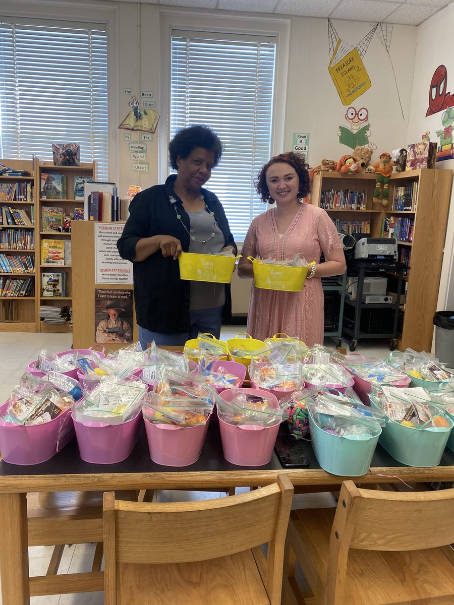 Another huge thank you to our committed community partner Echoes of Elliott Tent #780 for the delivery of Easter goodies for all of our students!