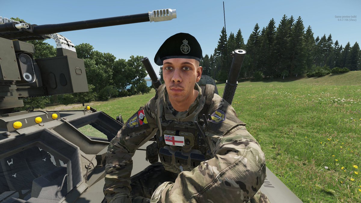 GeneralSporkie's tweet photo. @BravoZulu23 now have their own beret and badge. Money well spent I think..........
#arma
#arma_reforger
#support_our_troops
#military_veteran_gaming
#Royal_Navy
#RAF
#British_Army https://t.co/Fux0OEbSQO