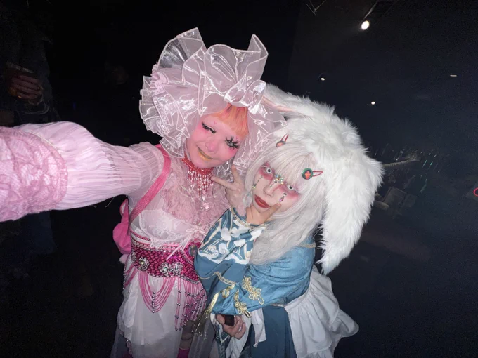 イエエエエエ大好きなサニバニちゃん  に会いたすぎて鬼おしゃれカオスちゃん  ときゅんです行ってきたあああああ超めちゃくちゃかわいかったしあわせ  