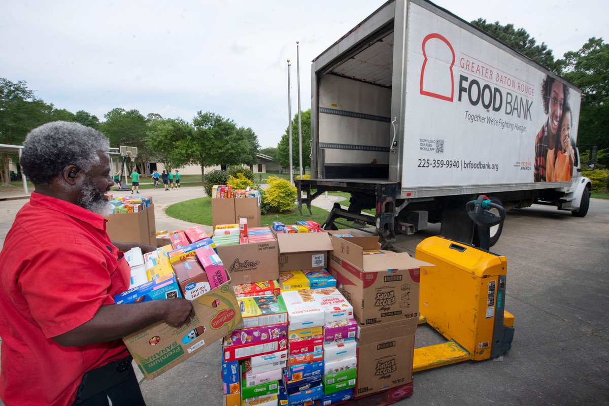 Advocate photos: Cereal boxes, 1,154 of them in all, fall like dominoes in St. Luke's Episcopal School event benefiting the Greater Baton Rouge Food Bank, April 5, 2023. <a href="/theadvocatebr/">The Advocate</a> <a href="/brfoodbank/">Greater Baton Rouge Food Bank</a> <a href="/stlukes_br/">St. Luke's Episcopal School BR</a> theadvocate.com/baton_rouge/mu…