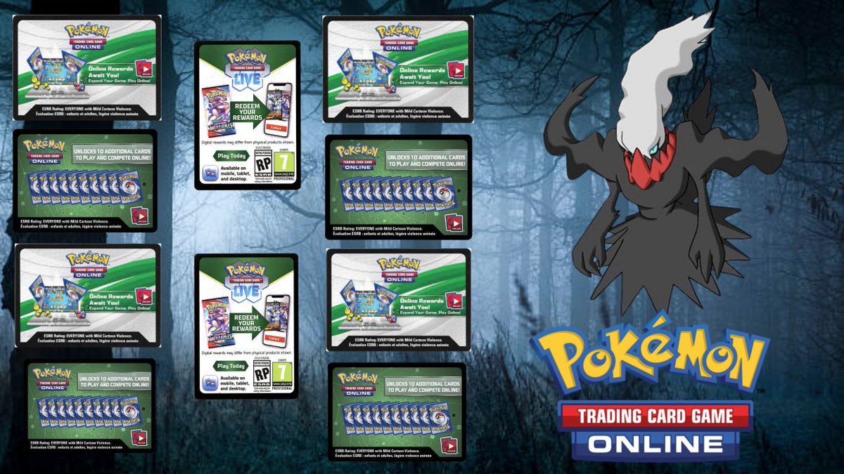 CollecCardChick's tweet image. Who wants Pokemon Online Code Cards?

Randomly selecting 2 people for the 10 Pokemon online codes below. The winners will be selected &amp;amp; announced on 4/12.

Rules:
1. Comment on the Video (youtu.be/MWixfnK7q1w)
2. Comment your Youtube Screen Name

#Pokemon #TCGO #code #PTCGO