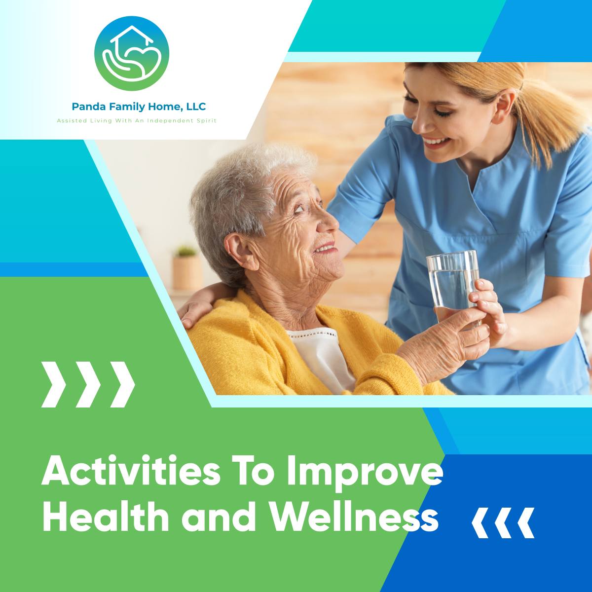 Here are some activities that can help you and your loved one improve their overall health and wellness:

- Develop a healthy sleep cycle

- Stay hydrated

- Avoid inactivity, especially for long periods

- Follow healthy eating practices

#ImprovingHealth #AssistedLivingFacility