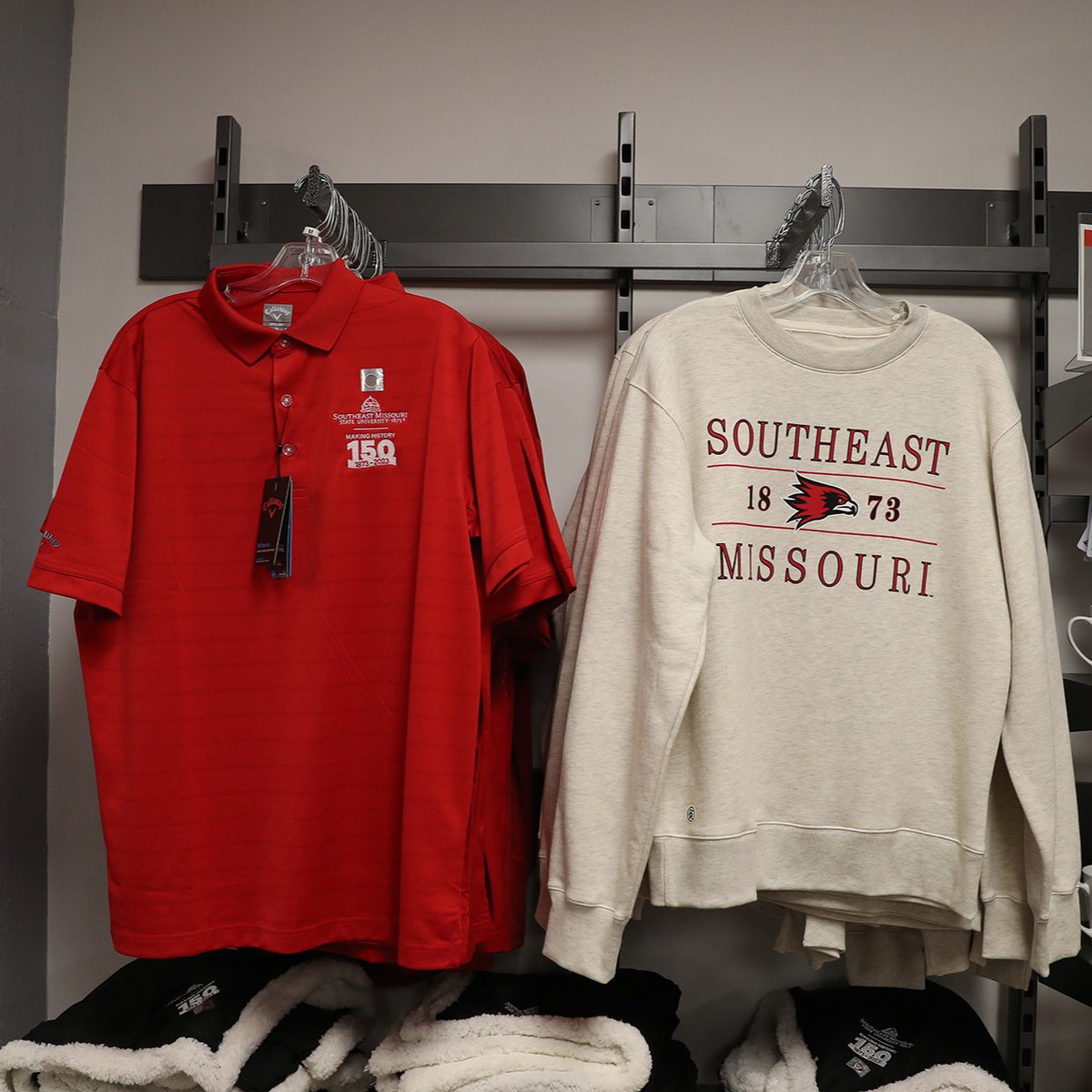 SEMissouriState's tweet photo. Don't forget to check out the 150th commemorative items at the Southeast Bookstore. #SEMO150 https://t.co/Q85ZgAGjAw