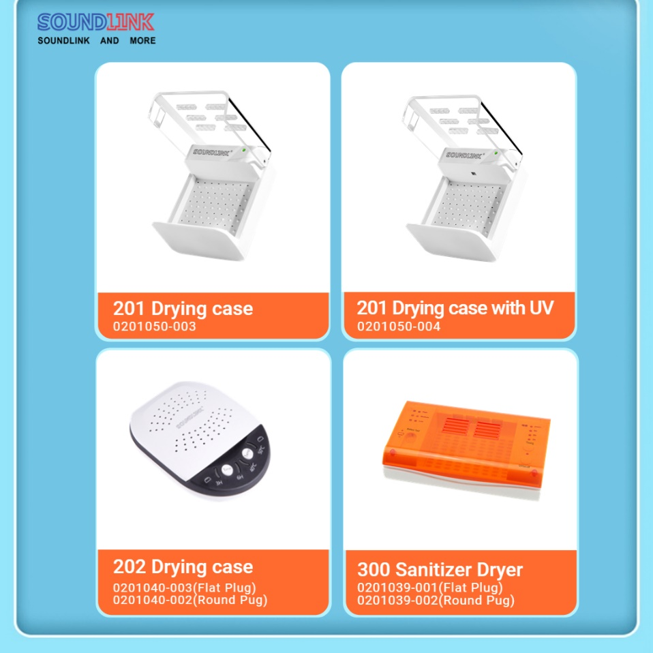 Drying case series

📷Various types of hearing aid dryers

📷Easy operation and compact appearance

📷UV lights, timing function, disinfection and sterilization

📷mshop.onloon.net/products/hygie…

#hearingaidmanufacture #hearingaid #ear #hearingsolution #OEM #ODM #hearingaidaccessory