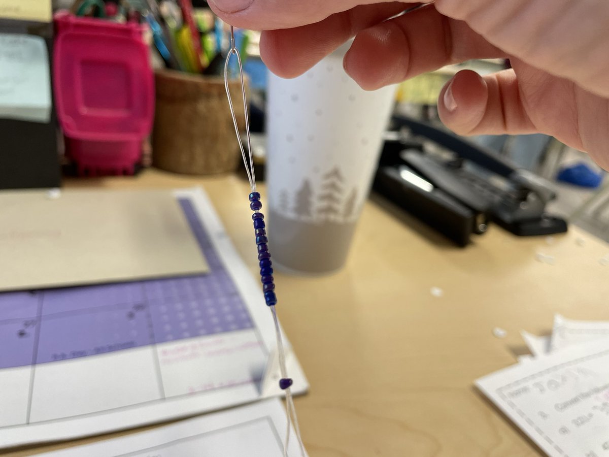 Learning how to bead with Ms. Demille, our teacher candidate from Trent’s Indigenous Bachelor of Education Program
#grade5/6 #beading #culturallearning <a href="/BuckhornKPR/">Buckhorn Public School</a>