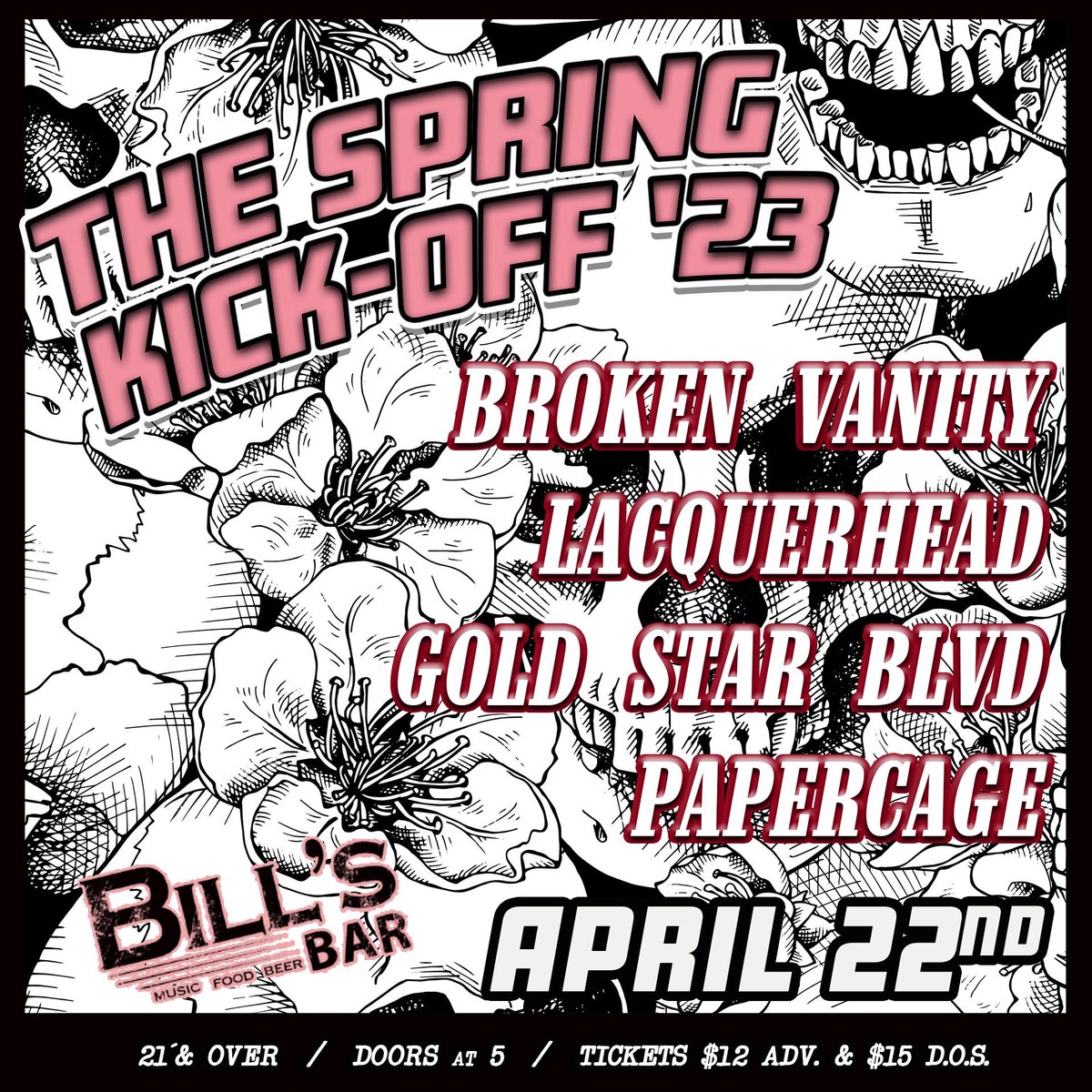 PapercageMA's tweet image. We're headed to @BillsBarBoston on April 22nd!

Come see some live music with @vanity_broken @LacquerheadRks and our friends @GoldStarBlvd !

Click the link below to buy tickets - $12 online or $15 at the door!

media-pop.ticketleap.com/the-spring-kic…