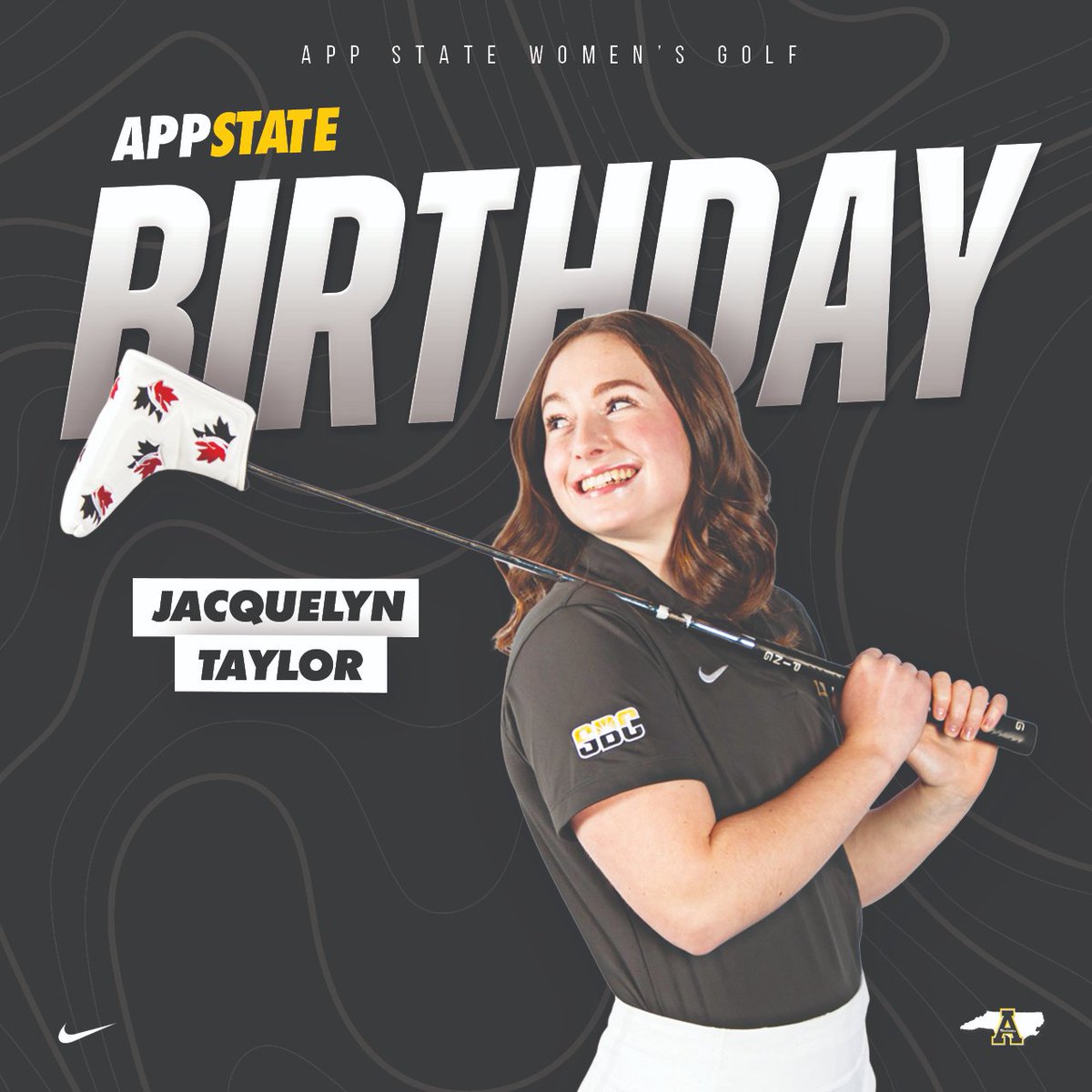 appstatewgolf's tweet photo. Happy Birthday, Jacquelyn ๐
#CharacterProcessResult https://t.co/nE8GDX4umY
