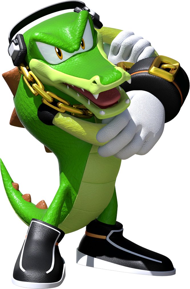RandomThingsBot's tweet photo. Vector the Crocodile has captured Spiral Pegasus and it's up to Robson Zuccoli to save them! https://t.co/S33N0stcQA