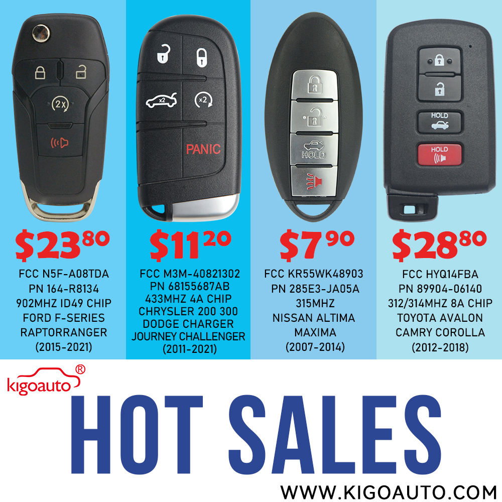 KIGOAUTO3's tweet image. SMART KEYS - HOT SALES
whatsapp +86 15192597692
#keyfobs #locksmith #remotes #smartkey #locksmithtools
#Remotes #CarRemotes #Shells #lishitool #Keys #carkeys #TransponderKeys #RemoteKeyShells #allkeyslost