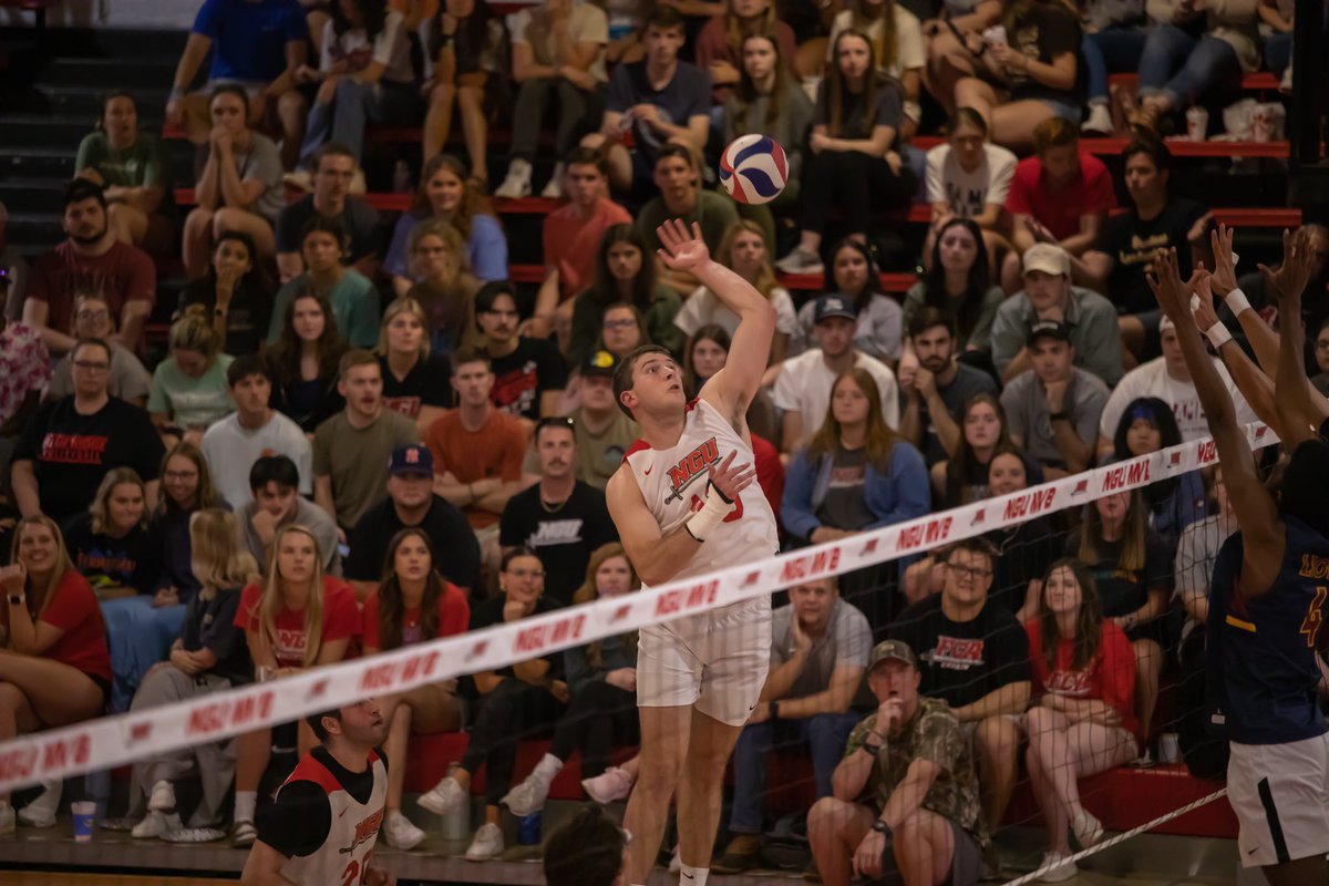 <a href="/NGU_MVB/">NGU Men's Volleyball</a> Winning championships on the hardwood, too! #RollSaders