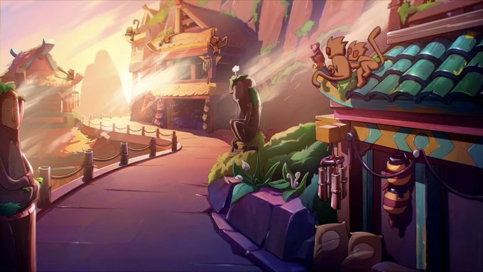 LMKAnything's tweet photo. You get a free trip to the Monkey Village but you have to bring Sandy, Mrs. Dragon, AND Syntax with you. Do you accept? https://t.co/CAAAnTw36w