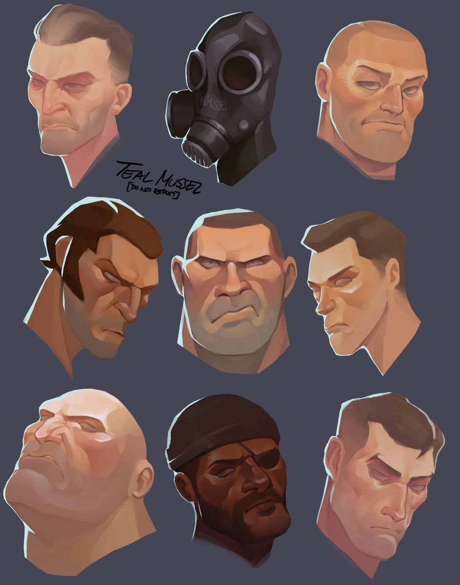 tealmussel's tweet photo. My beloveds. #TF2 https://t.co/JHf7443UXs