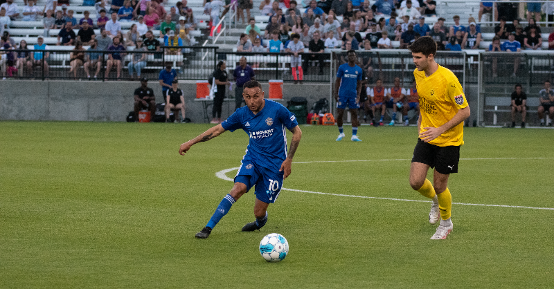 Independence's tweet photo. "The Open Cup is just about getting a result, and we did that on the night."
#WeAreCLT #BewareTheBlue #CLTvAPP