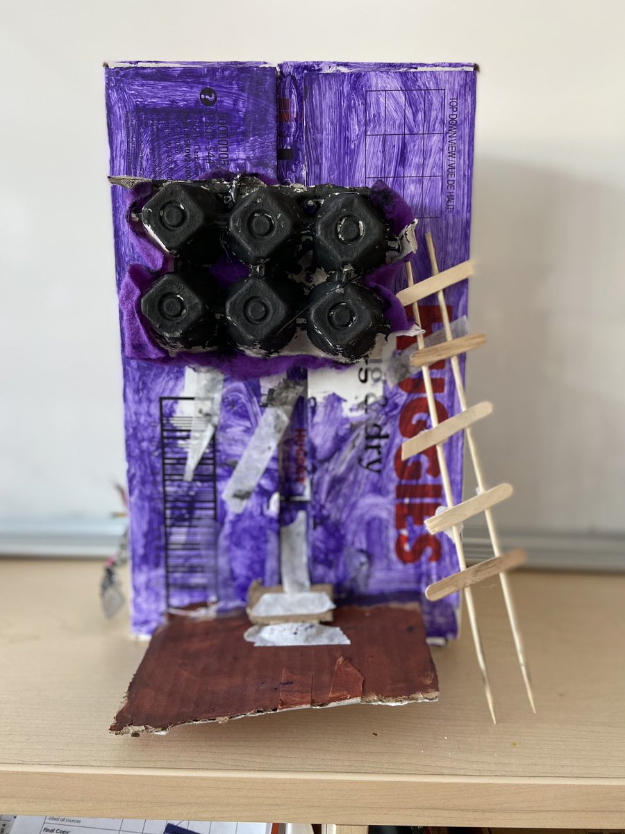 STEM Challenge:  Sarah Goode, a black, female inventor created the first piece of functional furniture. The first black woman to receive a patent for her work. 8B2 used this for inspiration in our #functionalfurniture #stemchallenge <a href="/BalmoralDrivePs/">Balmoral Drive</a> <a href="/PeelSchools/">Peel District School Board</a>