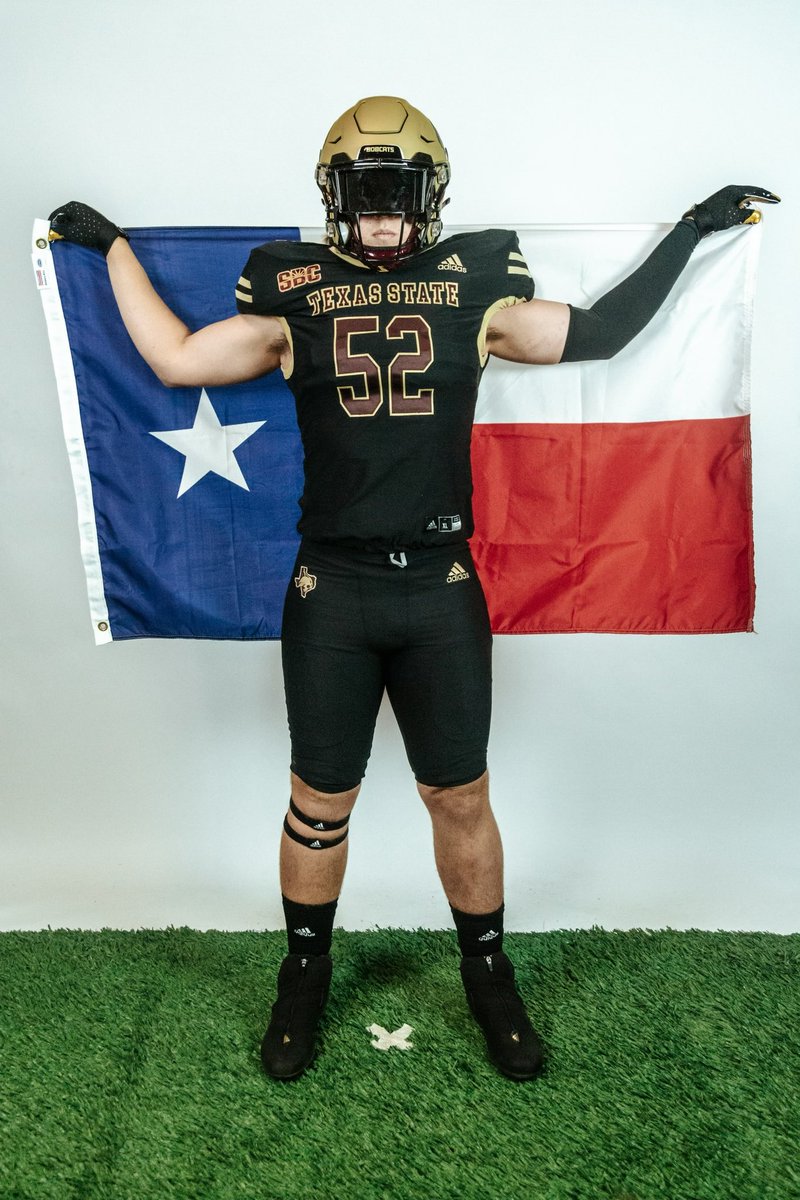 Feelin’ the love <a href="/TXSTATEFOOTBALL/">Texas State Football</a> <a href="/CoachShoeOL/">Jordan Shoemaker</a> <a href="/GJKinne/">GJ Kinne</a> <a href="/andrewcobus/">Coach Cobus</a>