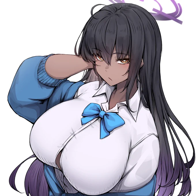 制服カリン#ブルアカ 