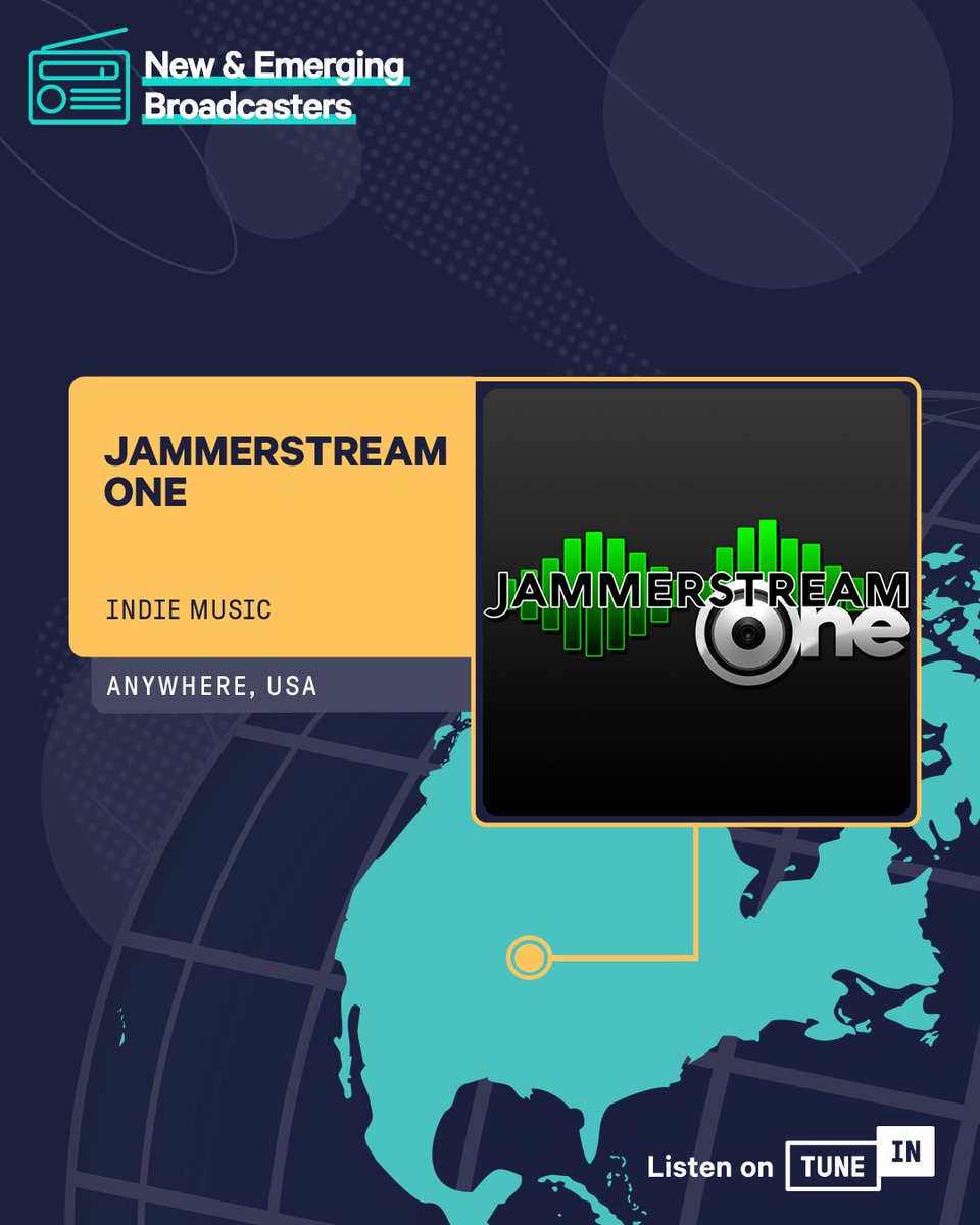 Explore the diverse sounds of unsigned and independent artists from every corner of the globe. Discover @JammerDirect. 📻 tunein.com/radio/JammerSt…