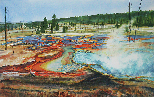 llambertfineart's tweet photo. New artwork for sale! - "Firehole River Springs" - https://t.co/7j9NLxMbRD @fineartamerica https://t.co/JuSpKamOeP