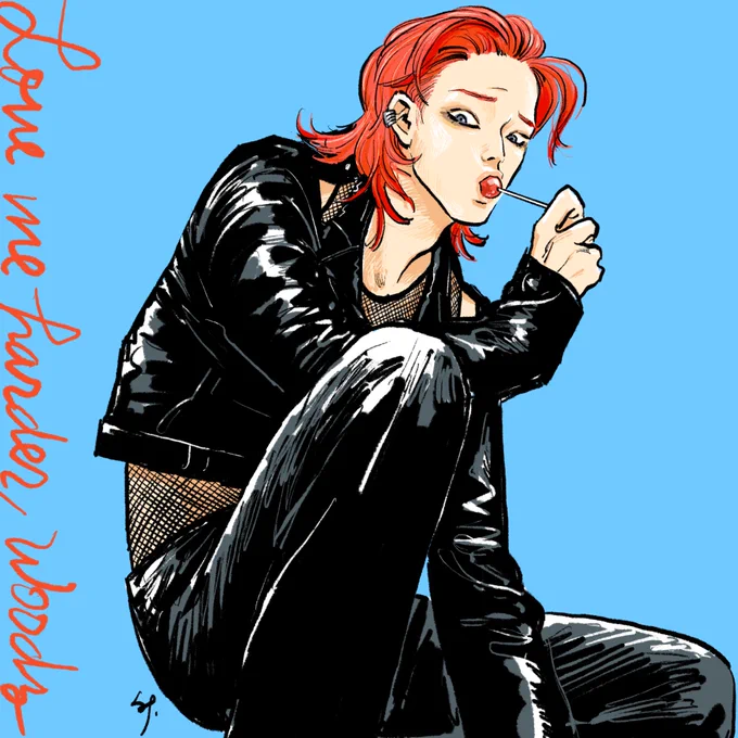 納品しましたK-popアイドルのWOODZ(조승연)くん です『Love Me Harder』という曲のMVが漫画みたいで良かったので、好きな部分を集めて描きました。衣装の丈とか細かい部分は勝手に改変してます。めっっっちゃ楽しかった!リクエストありがとうございました#Skeb #commissions 