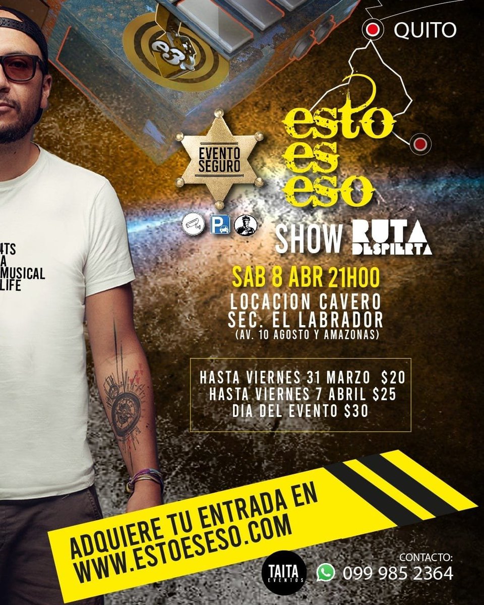 VivancoKike's tweet image. Esto Es Eso, En Vivo, el sábado

Favor RT