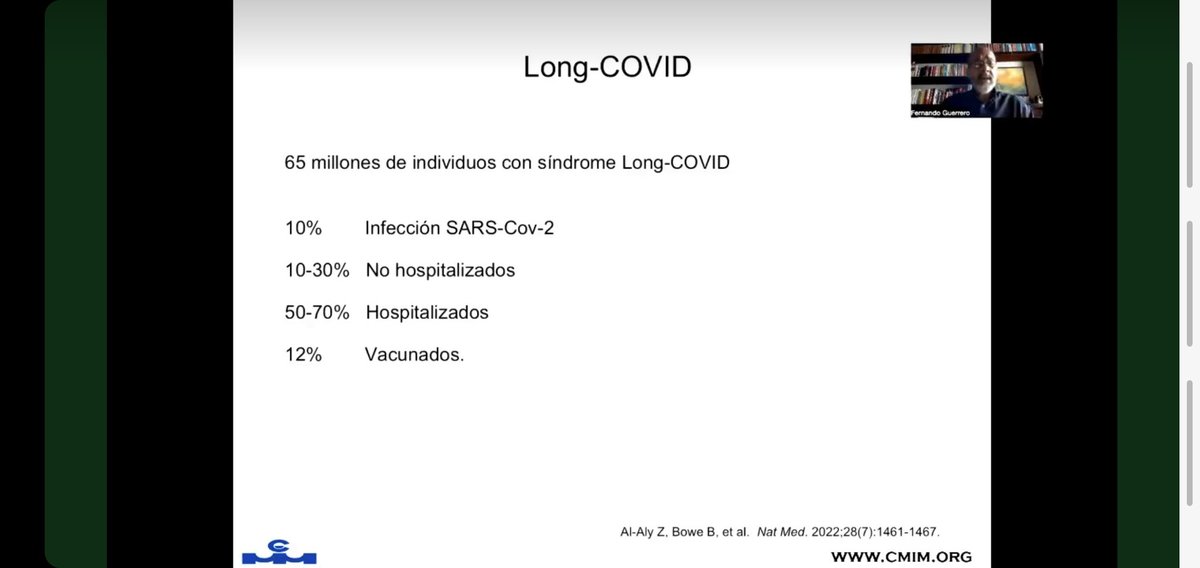 CMIMorg's tweet photo. Ya estamos conectados  con la participación el Dr. Jesús Fernando Guerrero Romero, quien nos presenta el tema: "Síndrome de long COVID: el valor dela deficiencia de la vitamina D y la hipomagnesemia".  

Ingresa en https://t.co/4pjfMTJzsm 
 
#CMIMSomosTodos   #cmim2023 #cmim https://t.co/WwNPrbKWHr