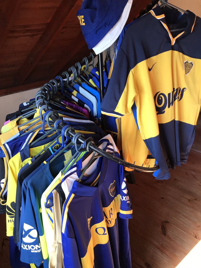 El sueño de cualquier hincha de Boca.