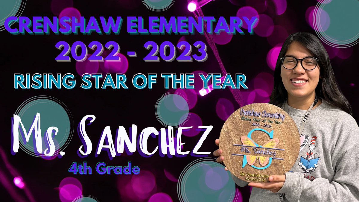 Maritza Pruitt (@maritza_pruitt_) on Twitter photo Congratulations to Ms. Blaire and Ms. Sanchez! Crenshaw is blessed to have you! ππ» <a href="/crenshawcubs/">Crenshaw Elementary</a> Congratulations to Ms. Blaire and Ms. Sanchez! Crenshaw is blessed to have you! ππ» <a href="/crenshawcubs/">Crenshaw Elementary</a>