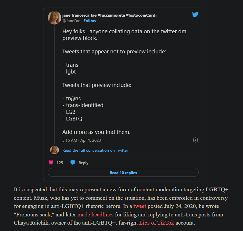 Kaishen's tweet photo. Just leaving this here.

Out of curiosity; what will it take for some of y'all to get the fuck offa here?

A lot of y'all seem to be dug in like ticks.

'Til death do us part' ?

This shithole keeps getting worse and worse and the hate-mongering is staggering.

Join us on Masto! https://t.co/V166sMaYBD