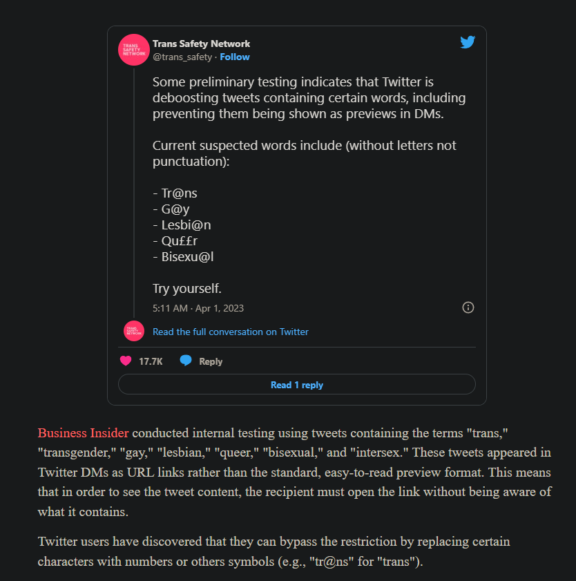 Kaishen's tweet photo. Just leaving this here.

Out of curiosity; what will it take for some of y'all to get the fuck offa here?

A lot of y'all seem to be dug in like ticks.

'Til death do us part' ?

This shithole keeps getting worse and worse and the hate-mongering is staggering.

Join us on Masto! https://t.co/V166sMaYBD