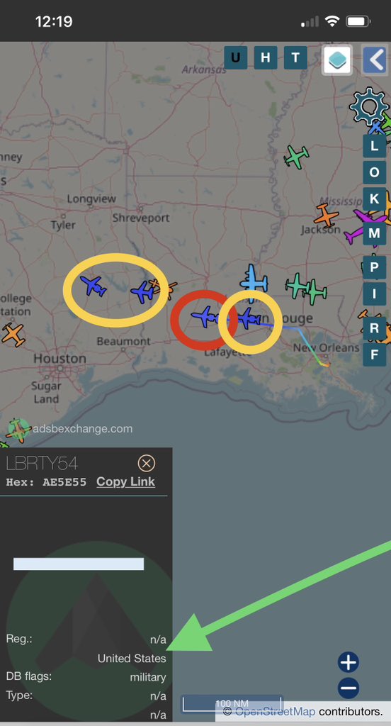 rattletrap1776's tweet photo. This convoy today was awesome… I’ve seen these a few times. 

They fly with no registration information because that’s cool with Air Traffic Control and FAA on a normal basis… 🤣 #NOT Cause they’re under an Operation 🕶️ 

They roll together with Call Signs: Liberty 😎🇺🇸 https://t.co/4gUV5buFu6