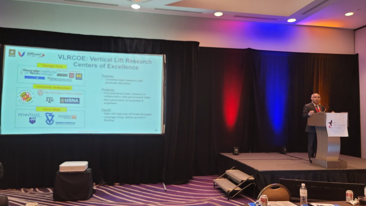 ElectricVTOL's tweet photo. Dr. Anubhav Datta from @UofMaryland gave eye-opening insights into the dire need for funding of #university #hydrogen #research at the VFS #H2aero Symposium. The future #H2 #aviation #workforce depends on funding university research today.
https://t.co/9YDmh6KktJ
#h2eVTOL #evtol https://t.co/pD0UbBW9nB