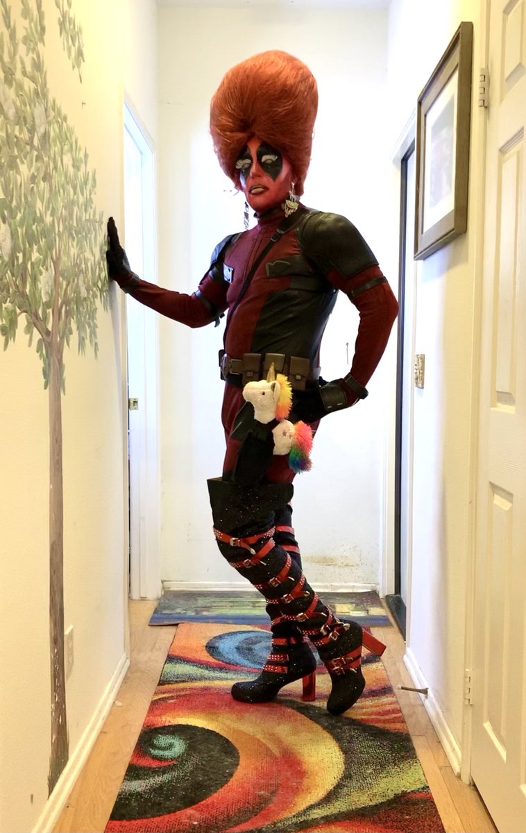 theOnlyDragpool's tweet photo. @BeefyPeaches I volunteer as a test subject. https://t.co/l7RFbjnfl6