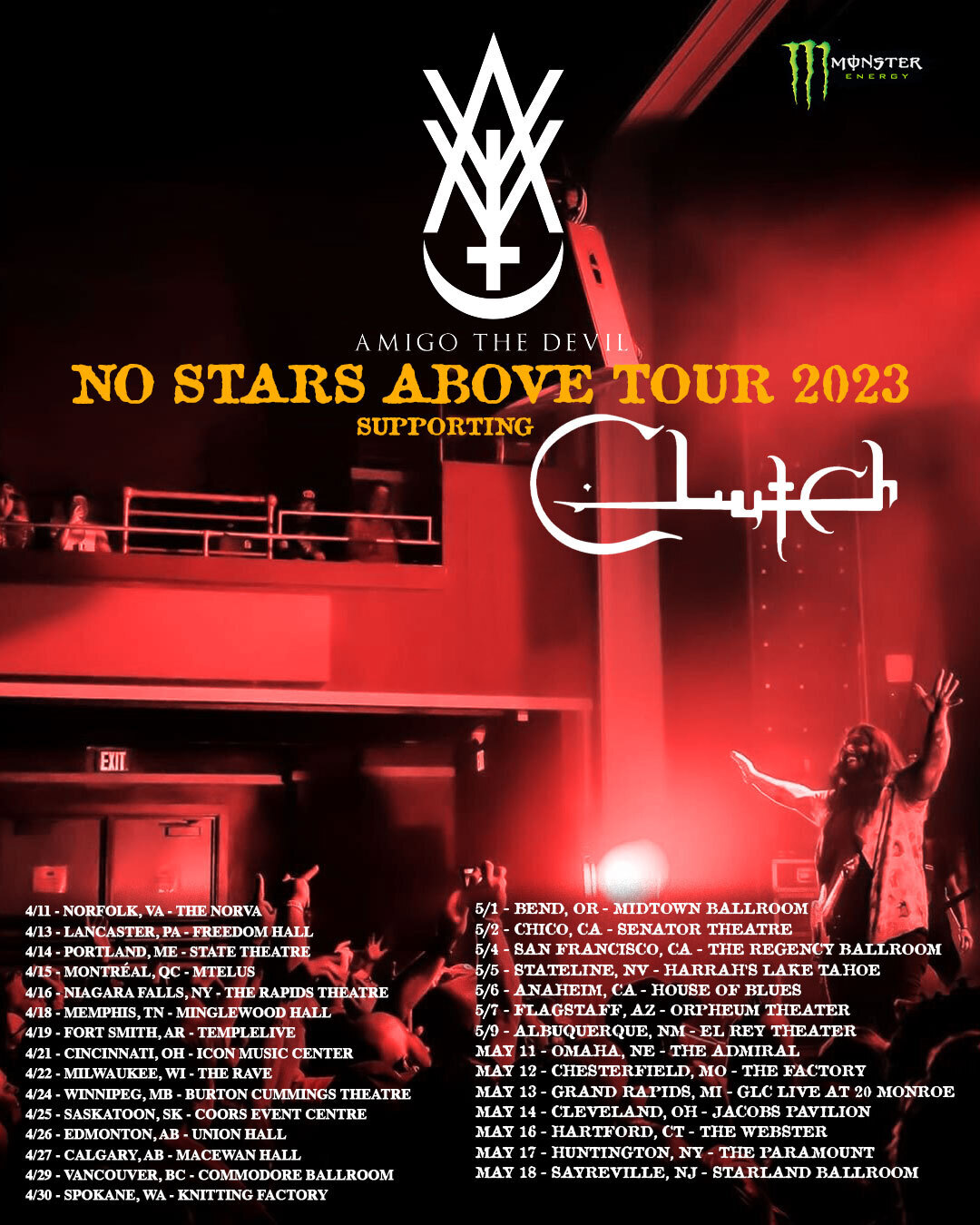 Amigo The Devil Tickets, 2023 Concert Tour Dates