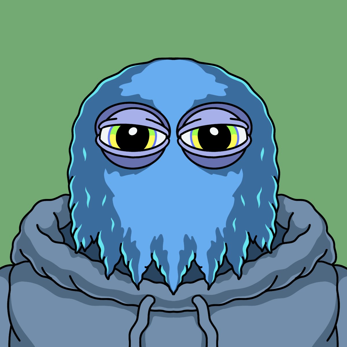 ez03GMI's tweet photo. I'm so happy to add this complete Hedz set to my collection, that I'll rock this Furry Hood pfp to celebrate!
@Matt_Furie @ChainSawNFT 🙌💚 https://t.co/wj0jWdDTU0