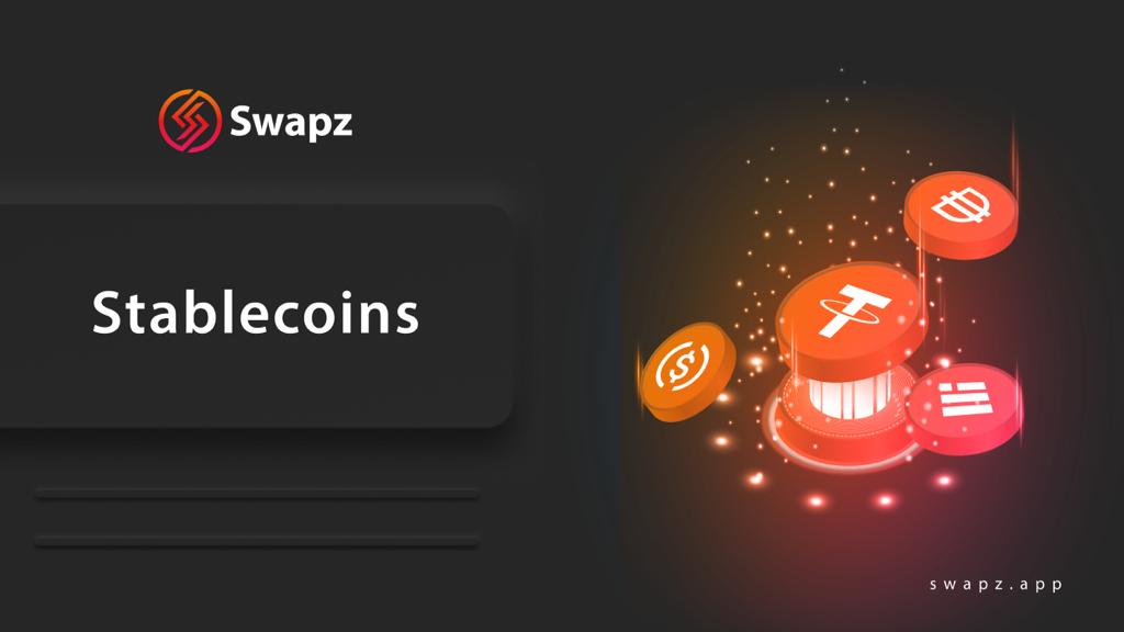 Swapz_app's tweet photo. Stablecoins are a type of cryptocurrency that aim to maintain a stable value relative to a fiat currency, such as the US dollar. This is achieved through various mechanisms, including backing the stablecoin with assets or adjusting the supply of the stablecoin. https://t.co/GgyIrALMS3
