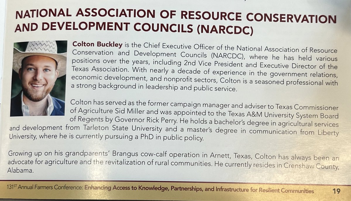 Thanks to <a href="/TuskegeeUniv/">TUSKEGEE UNIVERSITY</a> for having me speak at the Annual Farmers Conference!