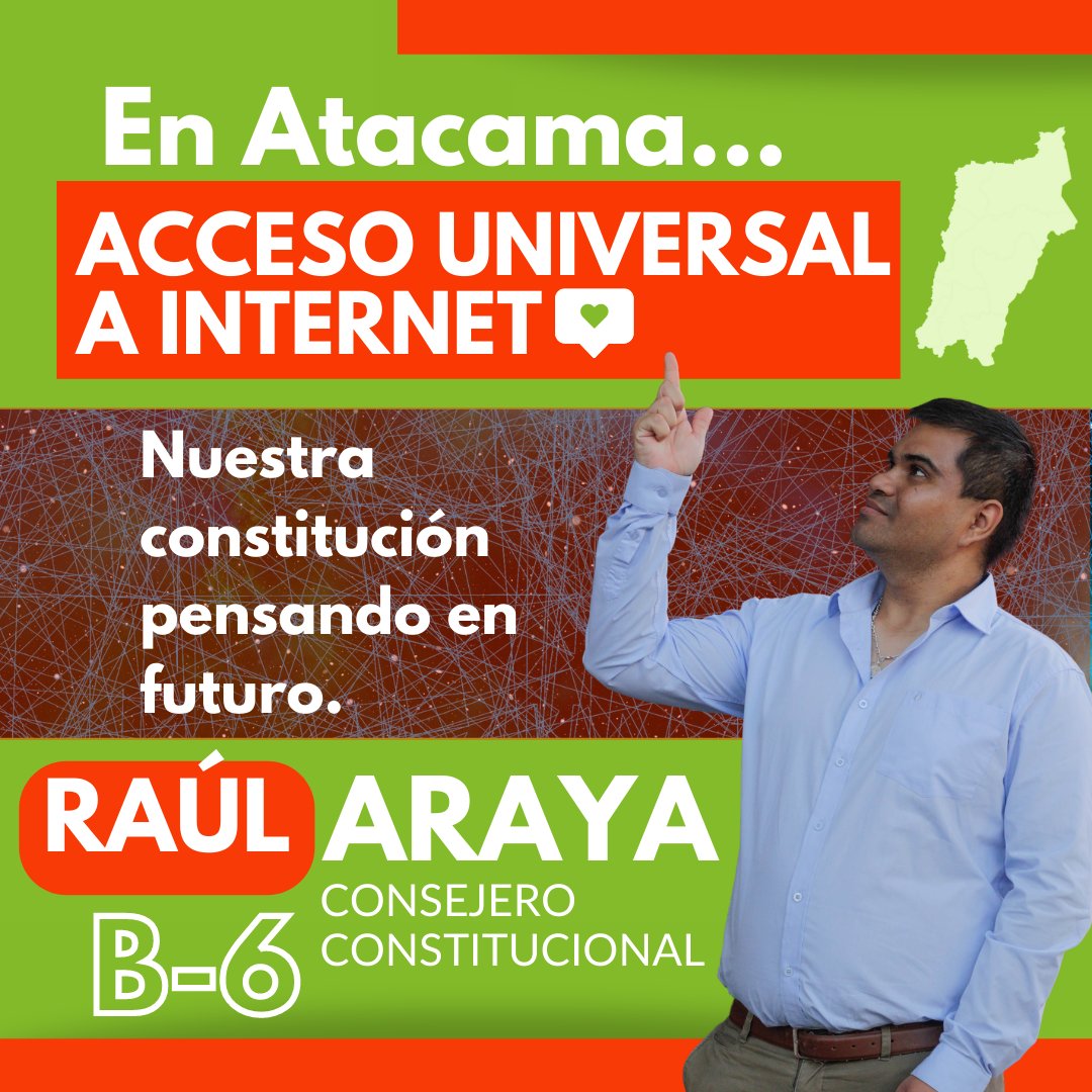 raularayaz's tweet photo. El acceso a internet es un derecho.✨

Podemos tener un gran rol en la próxima era de innovación tecnológica. Esto no es una cuestión de izquierdas o derechas, es ser responsable con el futuro de Chile. 🇨🇱 https://t.co/YJ3uRbu93q