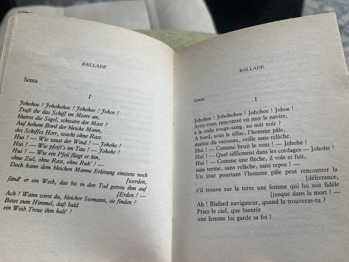 p0ezi's tweet image. "Johohoe ! Traft ihr das Schiff im Meere an..." ; Ballade de Senta youtu.be/kpLtAwFUGO4 via @YouTube #lyriques #poèmesdopéras Choisis et présentés par Joël #Schmidt