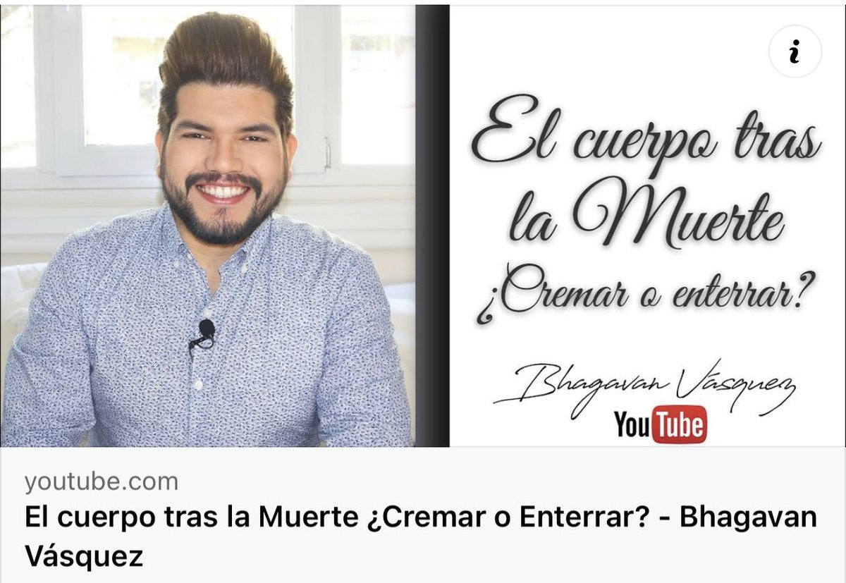 BhagavanVasquez's tweet photo. ¿#Enterrar o #cremar?☁️

Creo  que esta es una de las incógnitas que siempre nos surge una vez que un ser querido fallece.🕊️

https://t.co/3paTpF0Ljb

#BhagavanVasquez #Medium #SeresQueridosFallecidos https://t.co/i7wzKq6ctD