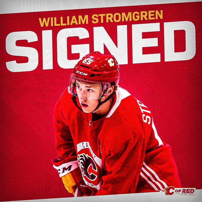 William Stromgren Signing Graphic
