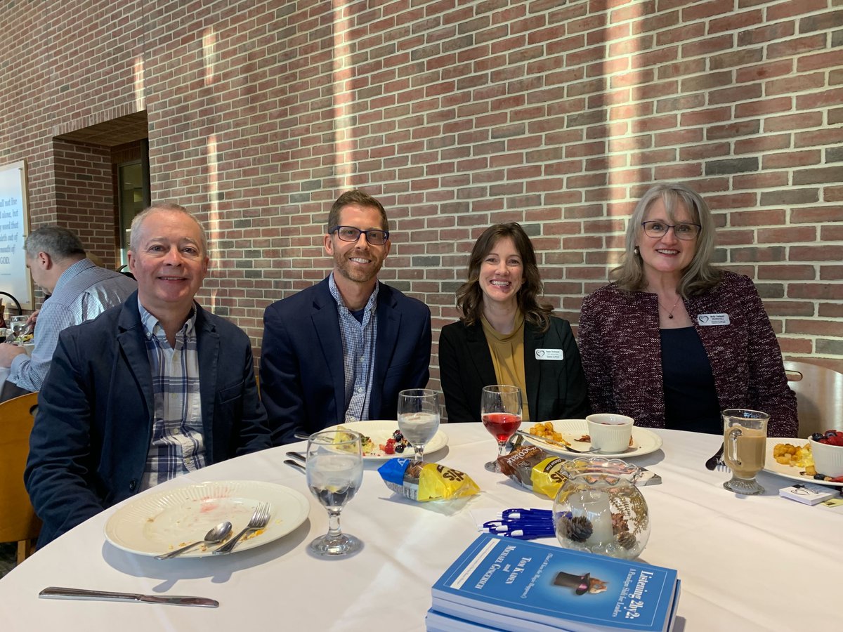 some1totellitto's tweet photo. Today STTIT’s co-CEO’s were fortunate to present to Messiah University’s Business Institute on Compassionate Listening and its role in the corporate sector. If you’d like to learn more about what STTIT can do, please connect with us at https://t.co/OJUx0WnTSV
#someonetotellitto https://t.co/h8qFq4APQx