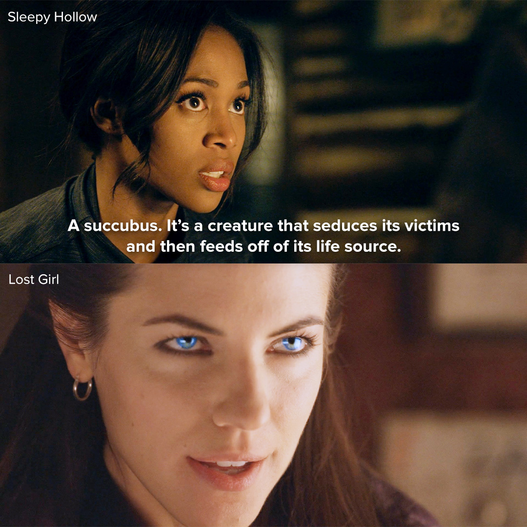 I KNEW that name sounded familiar. Stream #SleepyHollow and #LostGirl free on The CW.