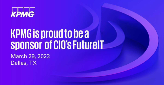 vincevickers's tweet image. KPMG is proud to sponsor CIO’s FutureIT in Dallas, TX on March 29th. Connect with our team to learn how KPMG can help technology leaders succeed at the accelerated pace business now demands. #kpmgtechnology