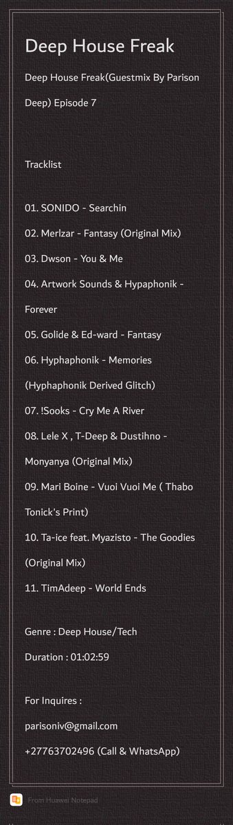 hearthis.at/deephousefreak…

Enjoy responsibly 🥺🔥🔥🔥
#deephouse
#housemusiclovers
#deephousefreak